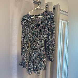 Medium Endless Rose tie waist romper